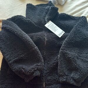 lululemon cinchable fleece zip up